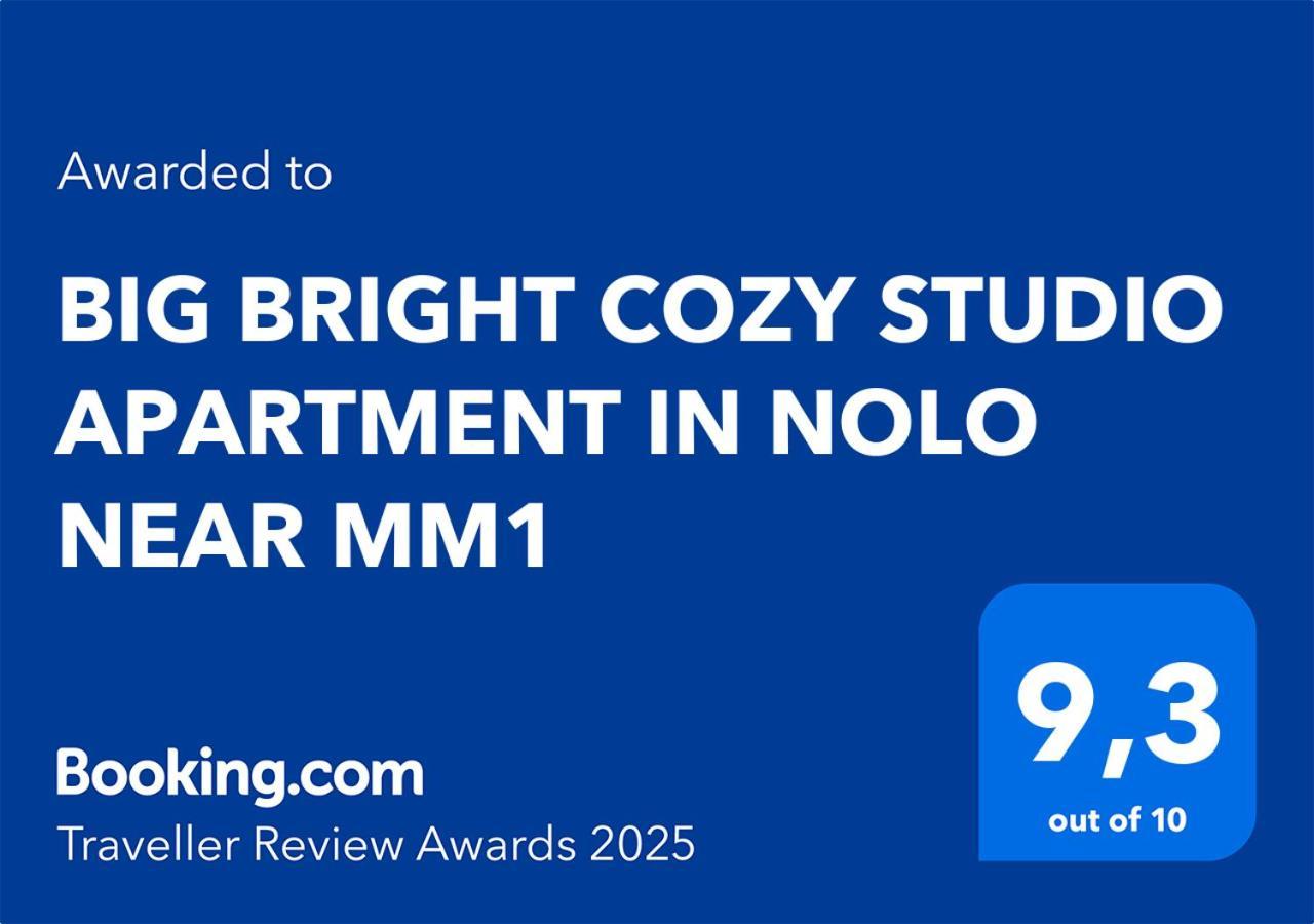Big Bright Cozy Studio Apartment In Nolo Near Mm1 Μιλάνο Εξωτερικό φωτογραφία